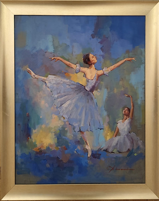 Ahmet İmami imzalı tablo — Yağlı Boya, 55×45 cm, 3.000 TL müzayede satışı