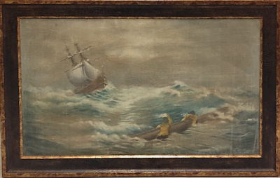 Asra Kasparyan imzalı tablo — Yağlı Boya, 43×72 cm, 4.500 TL müzayede satışı