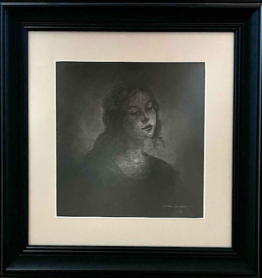 Hasan Baykuş imzalı tablo — 25×25 cm, 2.000 TL müzayede satışı