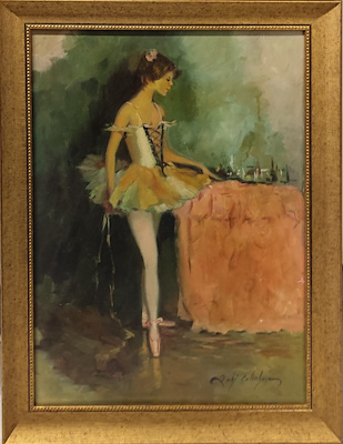 Zeki Çetinkaya imzalı tablo — Yağlı Boya, 70×50 cm, 10.000 TL müzayede satışı