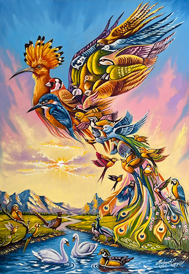 Mehmet Engül imzalı tablo — Yağlı Boya, 100×70 cm, 10.000 TL müzayede satışı
