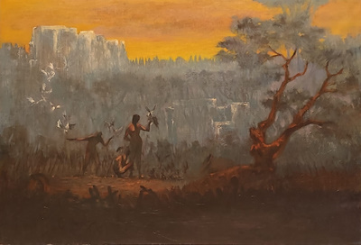Fatih Şimşek imzalı tablo — Yağlı Boya, 80×115 cm, 55.000 TL müzayede satışı