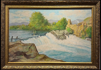 Abdullah Çizgen imzalı tablo — Yağlı Boya, 46×70 cm, 75.000 TL müzayede satışı