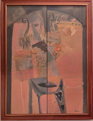 Dessislava Deneva imzalı tablo — Yağlı Boya, 60×80 cm, 10.000 TL müzayede satışı