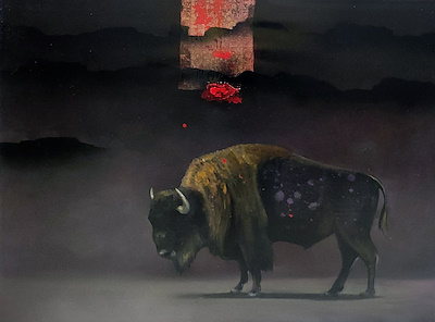 Ali Rıza Kanaç imzalı tablo — Yağlı Boya, 90×110 cm, 60.000 TL müzayede satışı