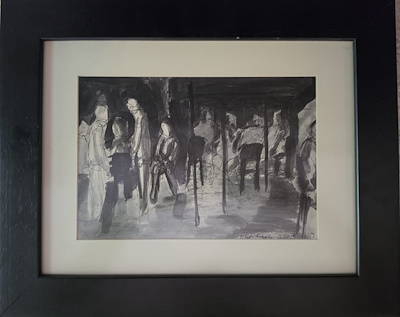 Rıfat Koçak imzalı tablo — Yağlı Boya, 17×25 cm, 4.500 TL müzayede satışı