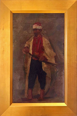 İbrahim Çallı imzalı tablo — Yağlı Boya, 49.7×29.7 cm, 475.000 TL müzayede satışı