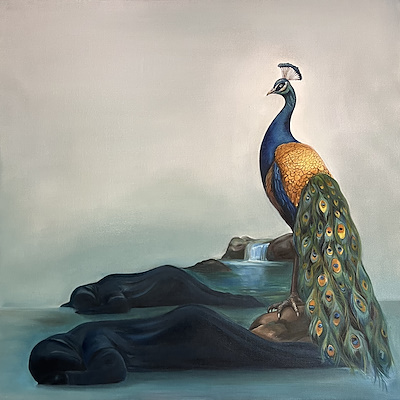 Betül Dura imzalı tablo — Yağlı Boya, 60×60 cm, 25.000 TL müzayede satışı