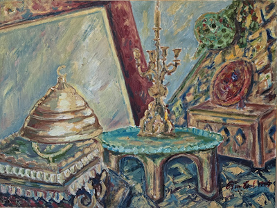 Esin Erol imzalı tablo — Yağlı Boya, 65×87 cm, 4.000 TL müzayede satışı