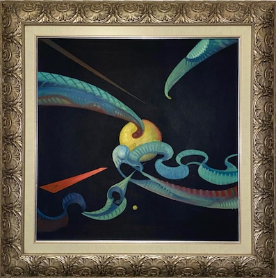 Yüksel Arslan imzalı tablo — Yağlı Boya, 60×60 cm, 11.000 TL müzayede satışı