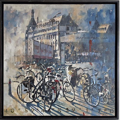 Osman Akça imzalı tablo — Yağlı Boya, 70×70 cm, 65.000 TL müzayede satışı