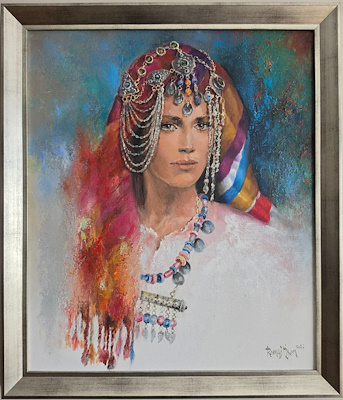 Remzi İren imzalı tablo — Yağlı Boya, 65×55 cm, 30.000 TL müzayede satışı