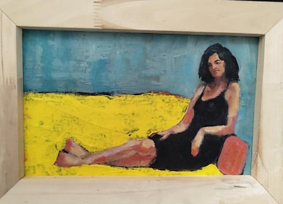 Harun Reşit Sargın imzalı tablo — Yağlı Boya, 30×27 cm, 1.000 TL müzayede satışı
