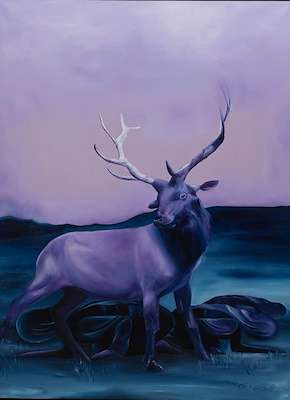 Betül Dura imzalı tablo — Yağlı Boya, 90×120 cm, 42.500 TL müzayede satışı