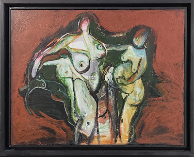 Gönül Aydın imzalı tablo — Yağlı Boya, 65×50 cm, 11.000 TL müzayede satışı