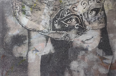 Salim Başyiğit imzalı tablo — Karışık Teknik, 106×164 cm, 42.500 TL müzayede satışı