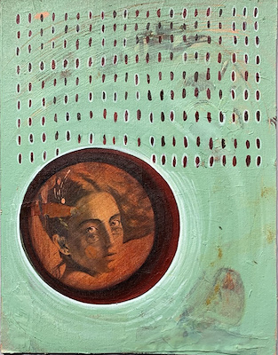 Parya Ghaderi imzalı tablo — Yağlı Boya, 40×32 cm, 10.000 TL müzayede satışı