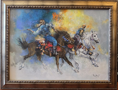 Remzi İren imzalı tablo — Yağlı Boya, 65×90 cm, 37.500 TL müzayede satışı