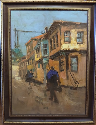 Tuncay Şevketoğlu imzalı tablo — Yağlı Boya, 90×60 cm, 14.000 TL müzayede satışı