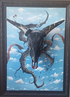 Serdar Akkılıç imzalı tablo — Yağlı Boya, 98×68 cm, 375.000 TL müzayede satışı