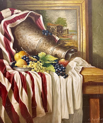 Cem Aşçıoğlu imzalı tablo — Yağlı Boya, 70×60 cm, 4.000 TL müzayede satışı
