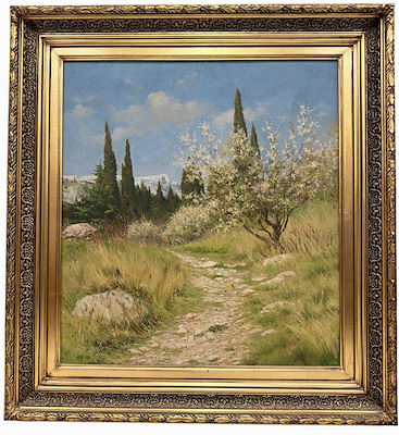 Nuri Yakupoğlu imzalı tablo — Yağlı Boya, 56×50 cm, 25.000 TL müzayede satışı
