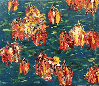 Sultan Adler imzalı tablo — Yağlı Boya, 65×77 cm, 12.000 TL müzayede satışı