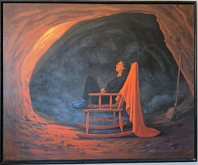 Zehra Başaran imzalı tablo — Yağlı Boya, 90×110 cm, 32.500 TL müzayede satışı