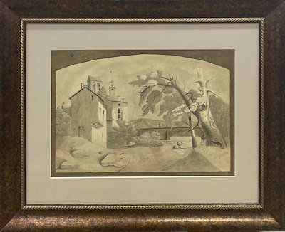 G. Konsbrüek imzalı tablo — Hat, 30×42 cm, 1.500 TL müzayede satışı
