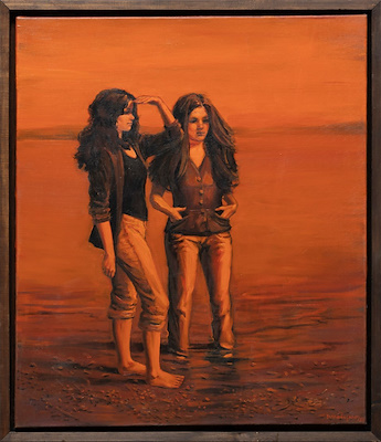 Zehra Başaran imzalı tablo — Yağlı Boya, 75×65 cm, 37.500 TL müzayede satışı