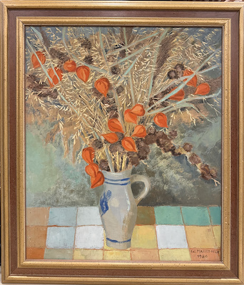Liliana Mallet imzalı tablo — Yağlı Boya, 60×50 cm, 10.000 TL müzayede satışı