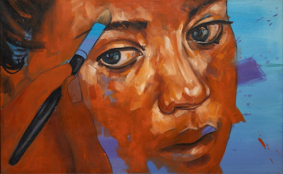 İbrahim Tokaslan imzalı tablo — Yağlı Boya, 50×80 cm, 11.000 TL müzayede satışı
