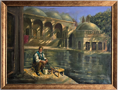 Mehmet Kanık imzalı tablo — Yağlı Boya, 60×80 cm, 13.000 TL müzayede satışı