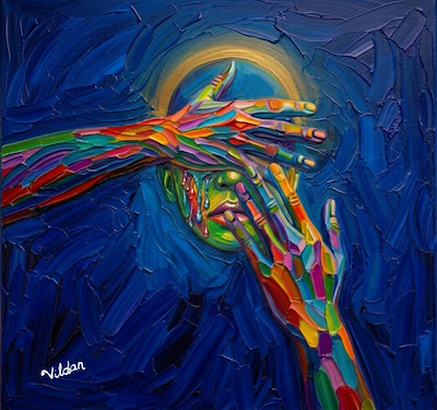 Vildan Altınkaya imzalı tablo — Akrilik Boya, 60×60 cm, 6.000 TL müzayede satışı