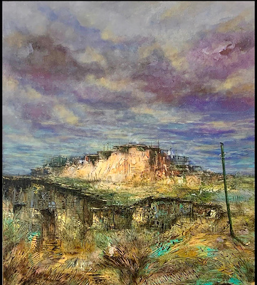 Mümin Candaş imzalı tablo — Yağlı Boya, 80×80 cm, 60.000 TL müzayede satışı
