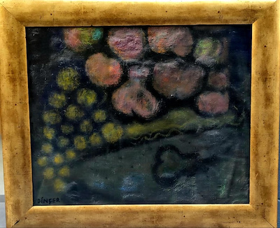 Dinçer Erimez imzalı tablo — Yağlı Boya, 30.5×36.5 cm, 22.500 TL müzayede satışı
