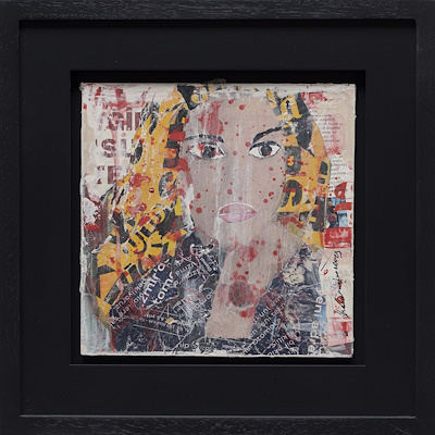 İbrahim Altun imzalı tablo — Akrilik Boya, 25×25 cm, 4.000 TL müzayede satışı