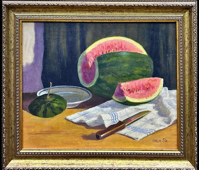 Faruk Öz imzalı tablo — Yağlı Boya, 40×50 cm, 15.000 TL müzayede satışı