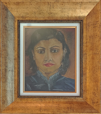 Sami Lim imzalı tablo — Yağlı Boya, 30×23.5 cm, 32.500 TL müzayede satışı