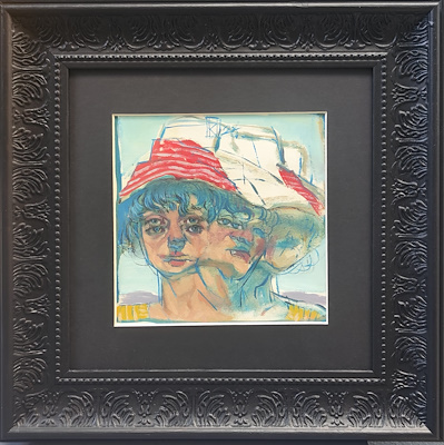 Hüseyin Kartal imzalı tablo — Yağlı Boya, 15×15 cm, 7.000 TL müzayede satışı