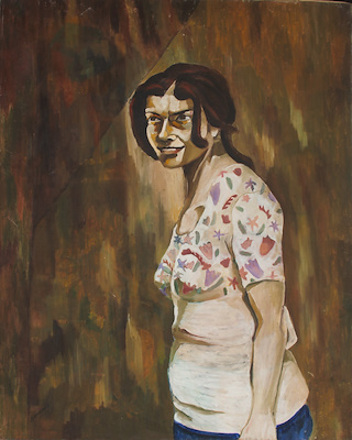 Şehnaz Varinli imzalı tablo — Yağlı Boya, 100×80 cm, 1.500 TL müzayede satışı