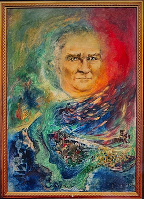 Tülin Kiper imzalı tablo — Yağlı Boya, 70×50 cm, 6.000 TL müzayede satışı