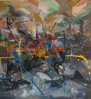 Evren Gül imzalı tablo — Yağlı Boya, 80×90 cm, 7.000 TL müzayede satışı