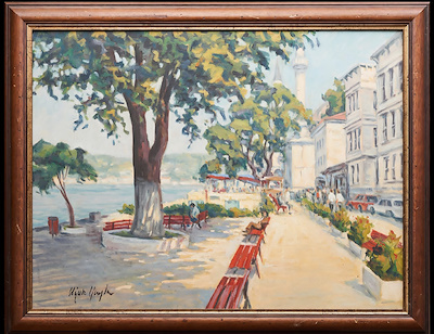 Uğur Yayla imzalı tablo — Sulu Boya, 60×80 cm, 15.000 TL müzayede satışı