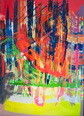 Kamil Mrue imzalı tablo — Yağlı Boya, 140×100 cm, 3.500 TL müzayede satışı