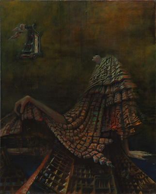 Erkan Güler imzalı tablo — Yağlı Boya, 95×120 cm, 45.000 TL müzayede satışı