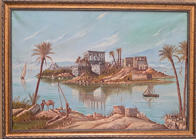 David Çıracıyan imzalı tablo — Yağlı Boya, 62.5×92 cm, 300.000 TL müzayede satışı
