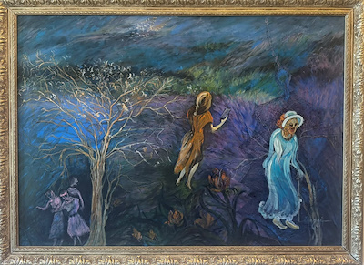 Bengi Türkoğlu imzalı tablo — Yağlı Boya, 50×70 cm, 2.000 TL müzayede satışı