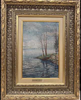 Ahmet Uzelli imzalı tablo — Yağlı Boya, 35×22 cm, 65.000 TL müzayede satışı
