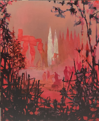 Fatih Şimşek imzalı tablo — Yağlı Boya, 100×80 cm, 45.000 TL müzayede satışı